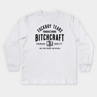 Fuckboy Tears Kids Long Sleeve T-Shirt